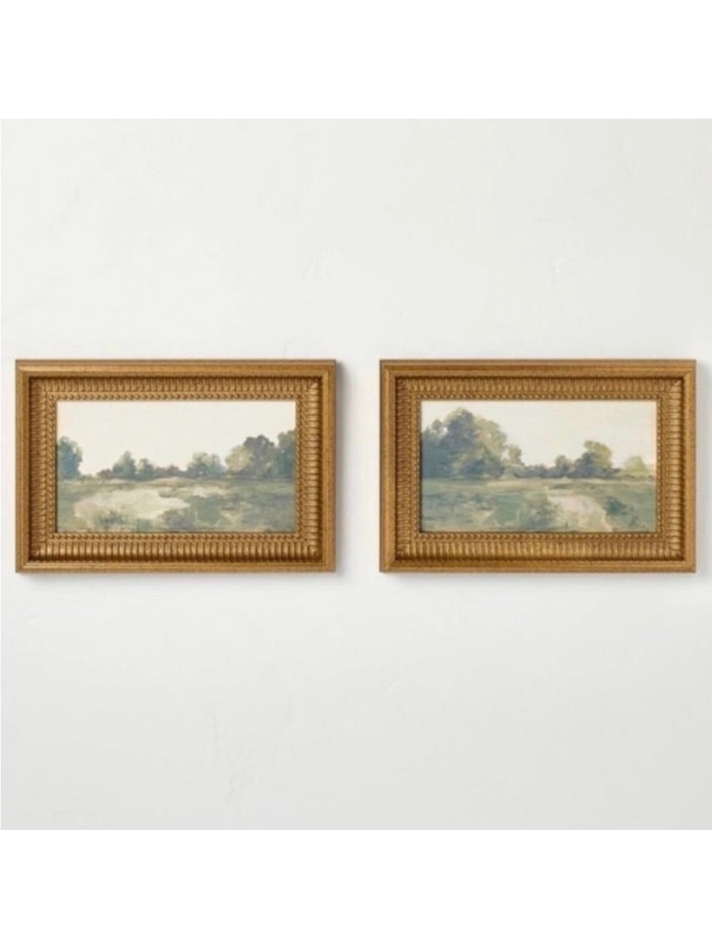 Hearth and Hand Gold Framed Landscape Wall Art - Set of 2